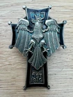Poland 1919 Silver & Enamel Badge of The 76th Lidzki Infantry Regiment Cross