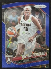 Rhyne Howard 2025 Panini WNBA Prizm Basketball - Blue Velocity Prizm #11