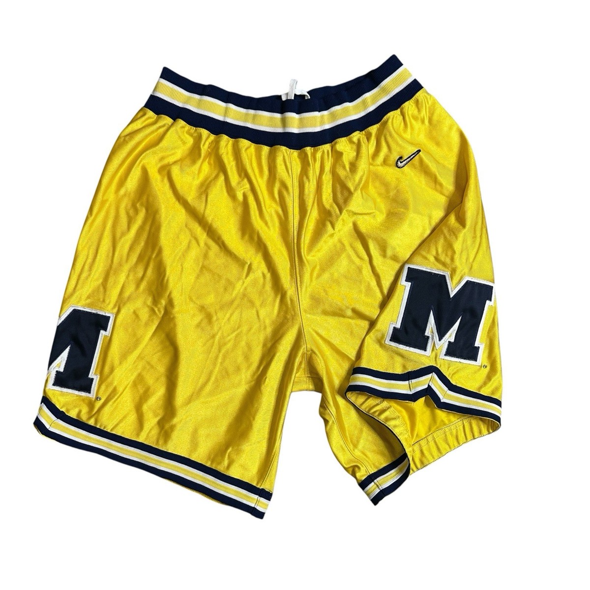 VINTAGE MADE IN USA NIKE MICHIGAN WOLVERINES FAB 5 CLASSIC
