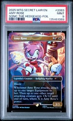 Amy Rose (Rainbow Foil) #2083 - Secret Lair Drop Series - Sonic: Friends & Foes
