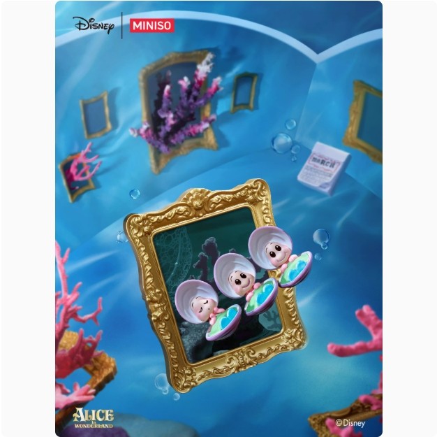 MINISO Disney Princess Alice Art Museum Series Blind Box Confirmed