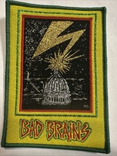 Bad Brains 3" x 4" Woven Patch Hardcore Punk