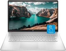 HP 17.3" HD Touch i7-1255U 64GB 2TB SSD Win11 Home Silver USB