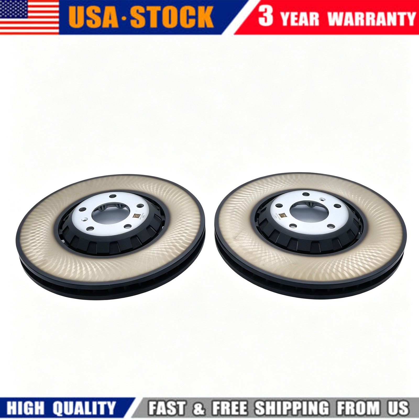 Bentley Bentayga Speed 2016-2023 Front Right Brake discs Pair