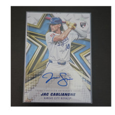 2026 Topps Series 1 Baseball Stars Jac Caglianone Rookie Auto #BSA-JC Royals
