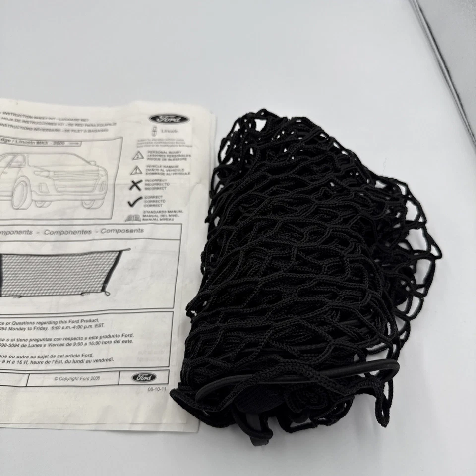 Lincoln MKX 2009/Ford Edge red de carga/equipaje en adelante Foto 2 de 4