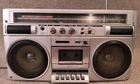 Vintage 1980's Sanyo Boombox Stereo Model M9830 Portable