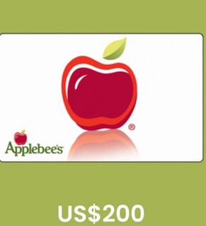 applebee's Giftcard $200