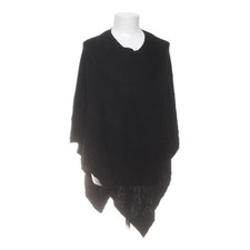 VILA, Poncho, Größe: ONE SIZE, Schwarz, Einfarbig, Feinstrick, Damen #mJx