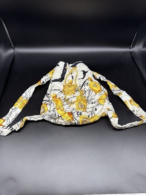 Vintage Guerlain Silk Backpack Pouch - Authentic and Brand New