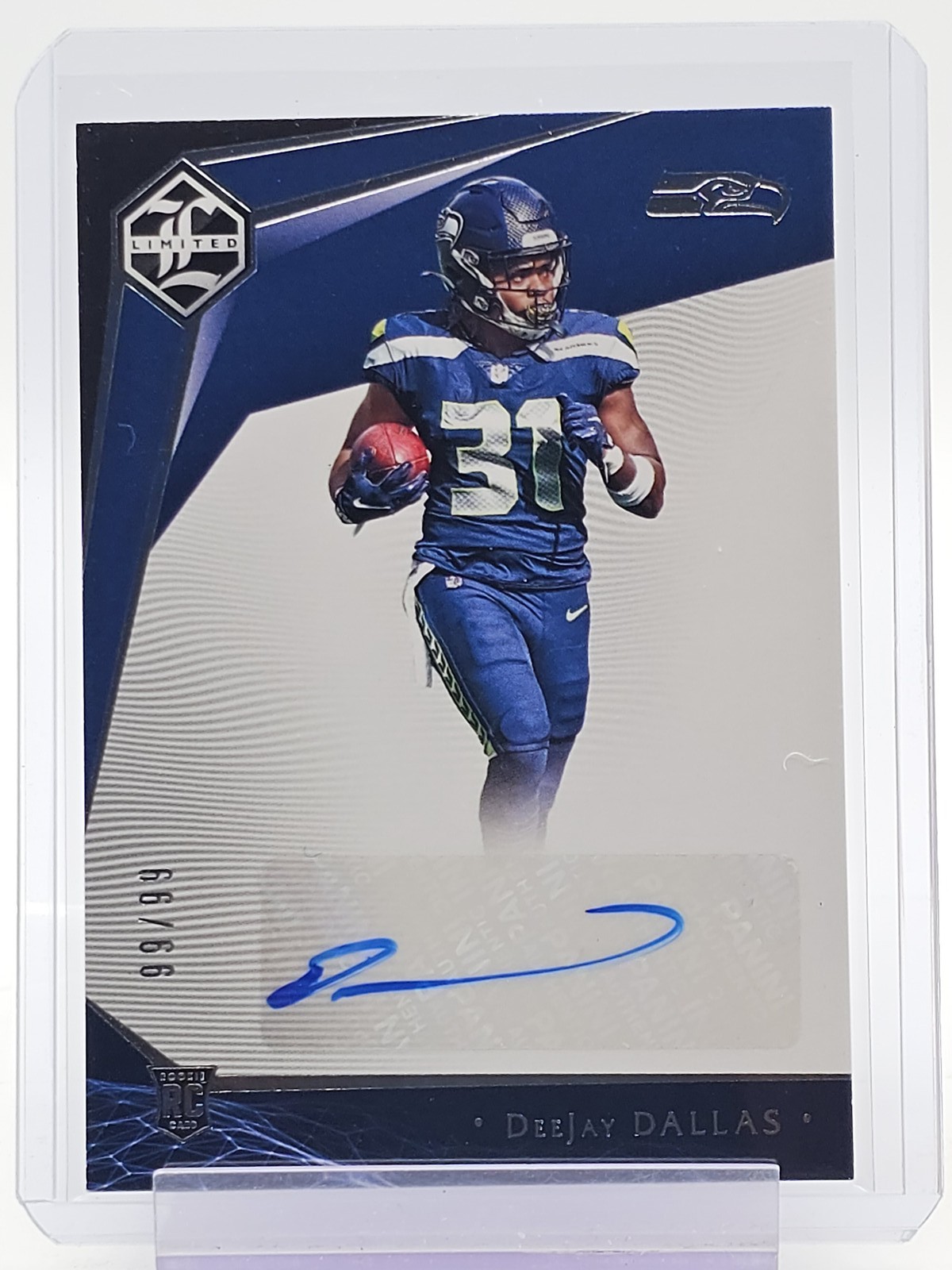 DeeJay Dallas Panini Limited #202 Autograph