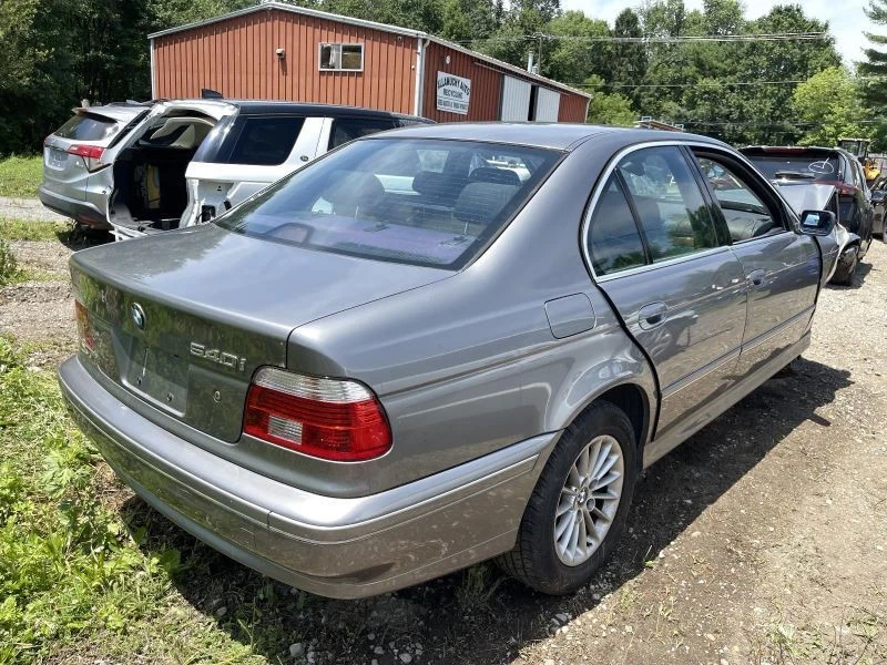 1998-2003 BMW 540i Right Passenger Side Front Door Gray - Image 3 of 4