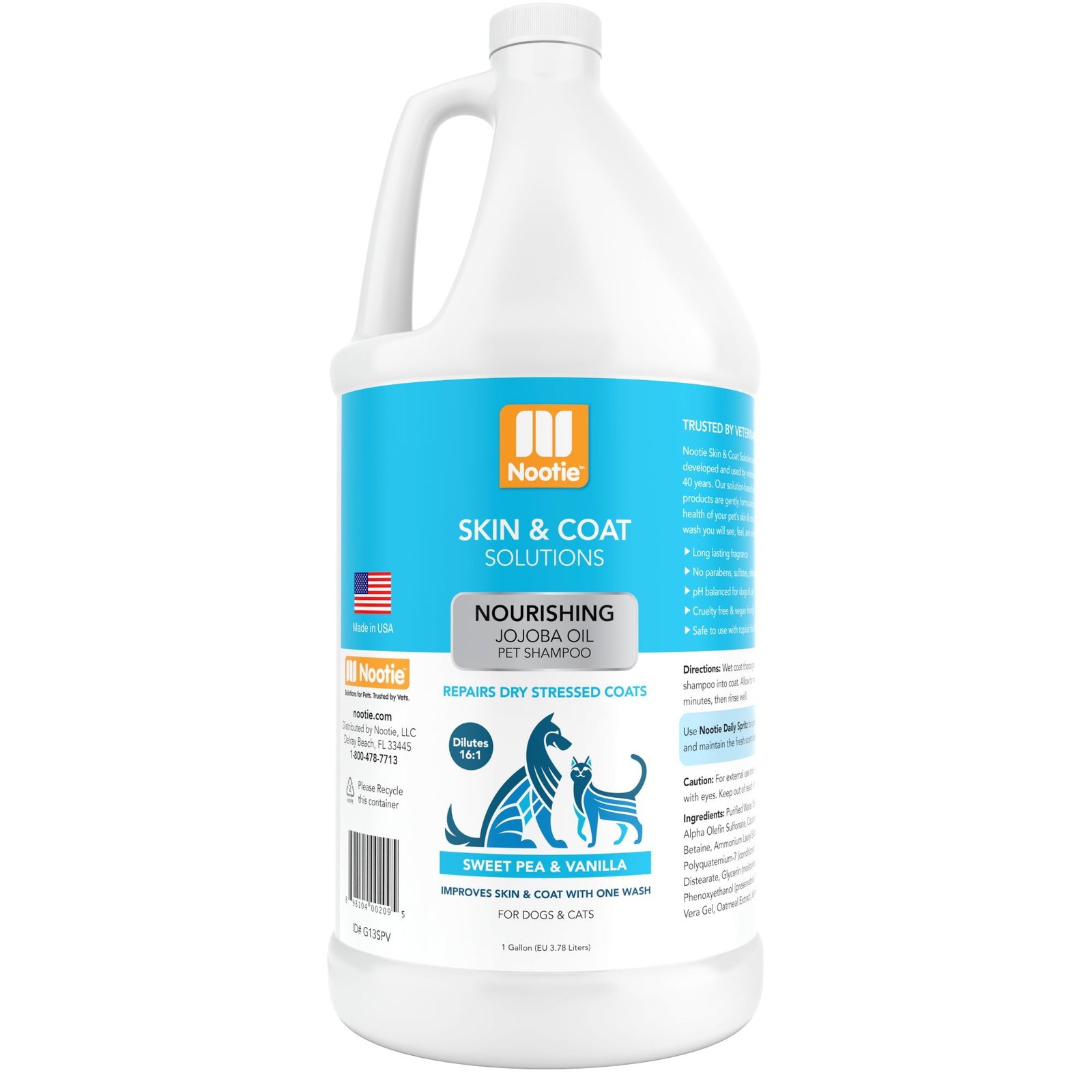 1 Gallon Jojoba Oil For Dry Stressed Coats
