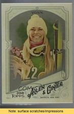 2018 Topps Allen & Ginter Hot Box Lindsey Vonn #57 READ 0en0