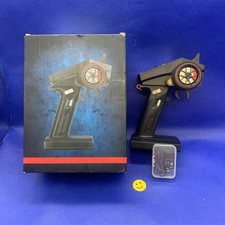 HOTRC RC Transmitter and Receiver 6 Channel 2.4ghz Hand Controlled RC Car CT-6A