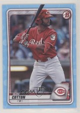 2020 Bowman Draft Sky Blue Border 163/499 Quin Cotton #BD-104 z6b