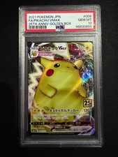 PSA 10 Pikachu VMAX 25th Anniversary Golden Box s8a-G 006/015