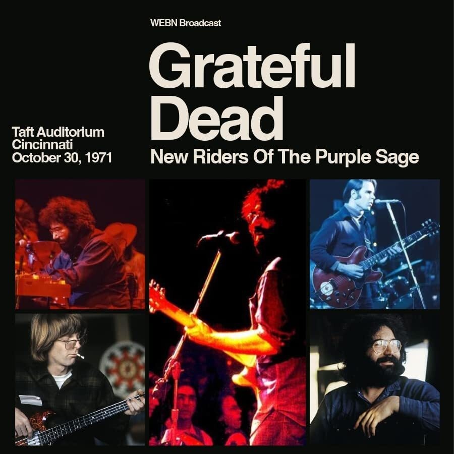 Grateful Dead и New Ri Taft Auditorium, Цинциннати, 3 октября (компакт-диск) (ИМПОРТ из Великобритании)