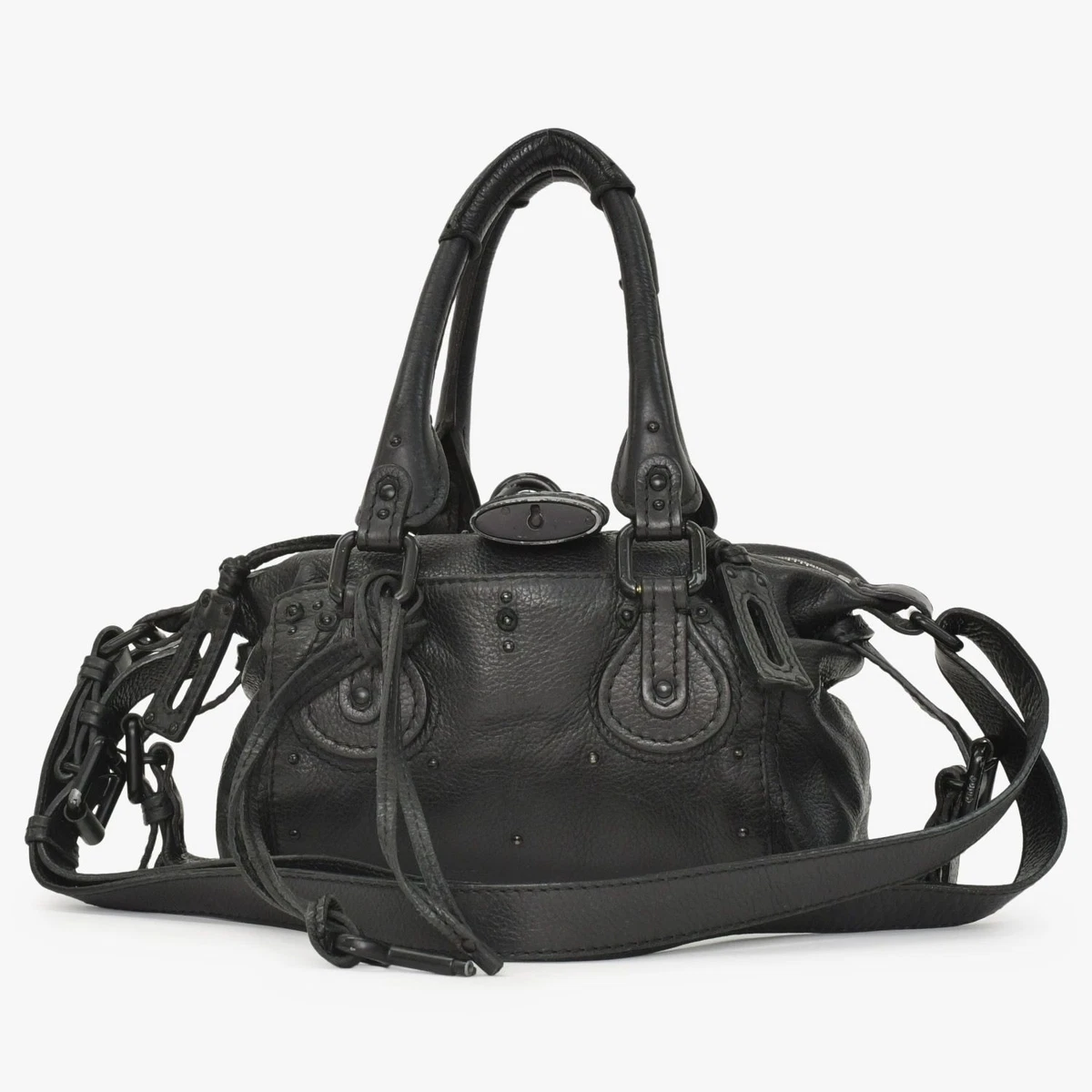 Chloé Paddington Mini Leather Exterior Bags & Handbags for Women
