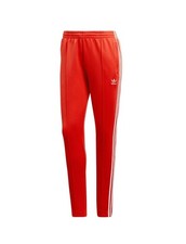 Adidas Superstar Track Pant Radical Red White CE2401 Women's Athletic Pants