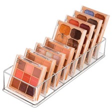 Acrylic Makeup Organizers 8-Section Bathroom for Drawer Cosmetic Display Cases
