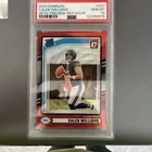 2024 Panini Donruss Optic Red Wave Prizm Caleb Williams #327 PSA 10 Bears