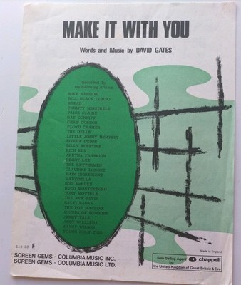 BROT ''MAKE IT WITH YOU'' NOTEN (H5)