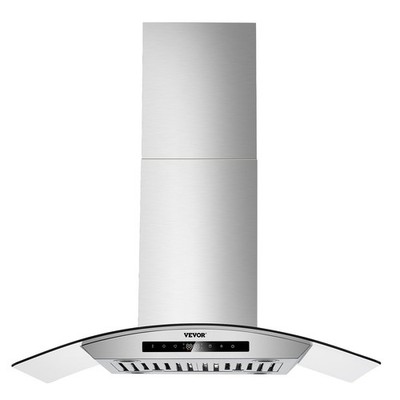 Wall Mount 30in Extractor Hood 800CFM Carbon Filter Compatible Gesture Mode