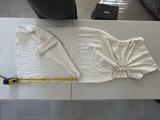 Beige Dress Sleeveless Size 6 95 Polyester 5% Elastine