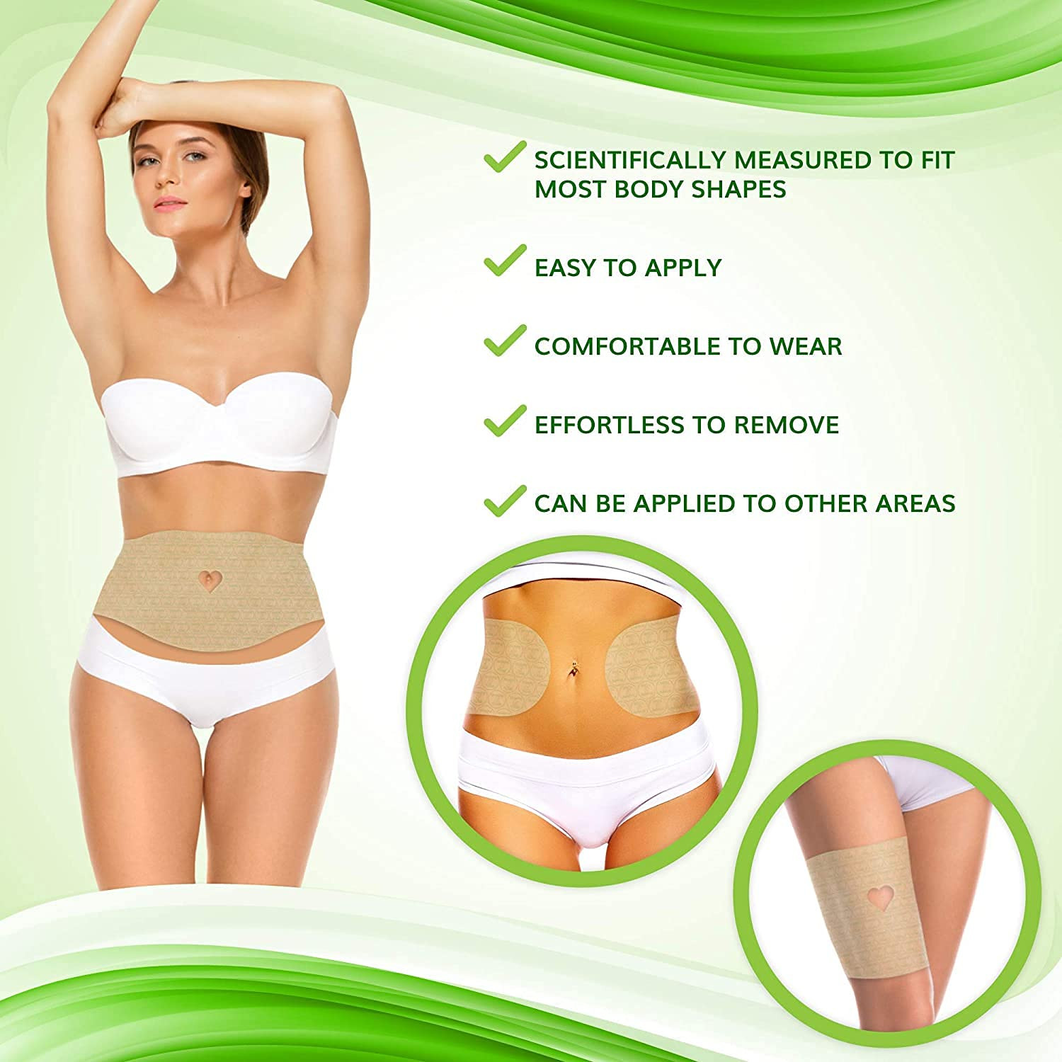 Contouring Moisturizing Body Wrap. New Improved All Natural Cellulite Solution (