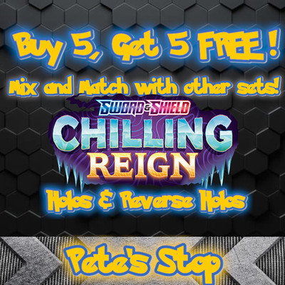 Pokemon Karten - Schwert & Schild: Chilling Reign - Holos & Reverse Holos - TCG