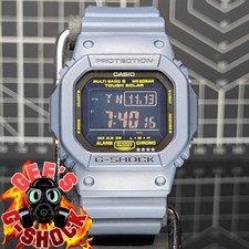 Casio G-Shock Navy Blue Series GW-M5610 Solar Multiband Square Yellow