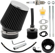 Upgraded 212cc Air Filter Adapter Kit for 212cc Engine Mini Bike Go -black