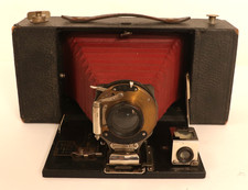 Vintage Eastman Kodak No. 3-A Folding Brownie Camera Model A Postcard Format