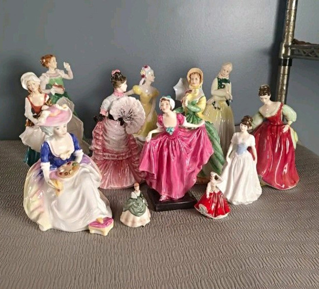 Lot of 12 Royal Doulton Women