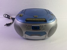 Emerson PD6537BL Y2K Portable CD Cassette Player AM/FM Radio Boombox Tested
