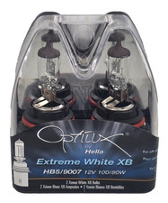 Optilux By Hella Extreme White Xb Hb5 9007 12v 10080w Headlight Bulbs 2 Pack