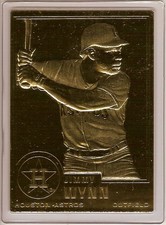 JIMMY WYNN 22kt Gold Danbury Mint Card