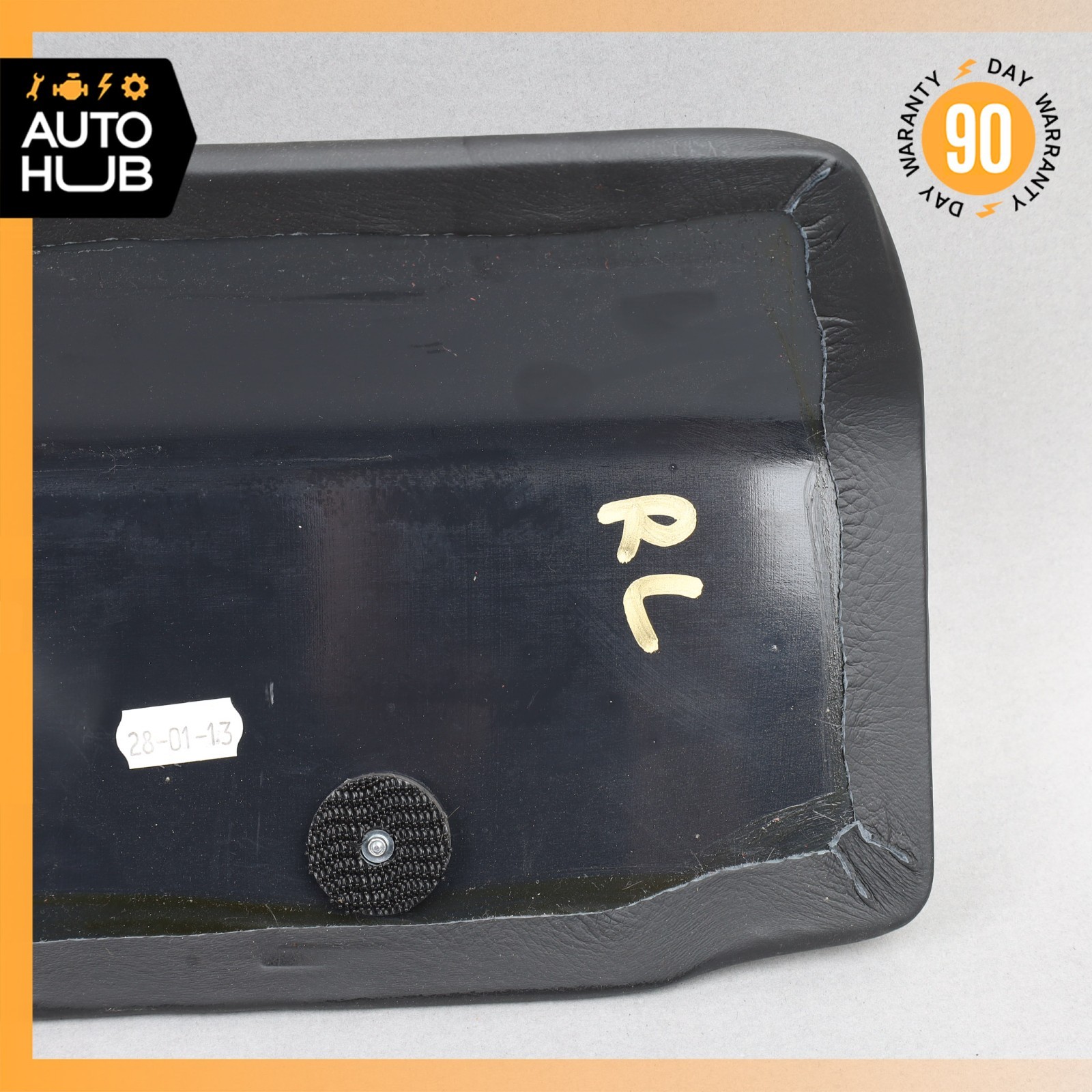 12-16 Aston Martin DB9 Virage Rear Left Side Floor Carpet Panel Black OEM 22k