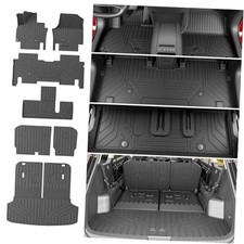 6 7 Seats Floor Mat Cargo Liner 2nd Row Backrest Mat Cargo Mat Floor Mat