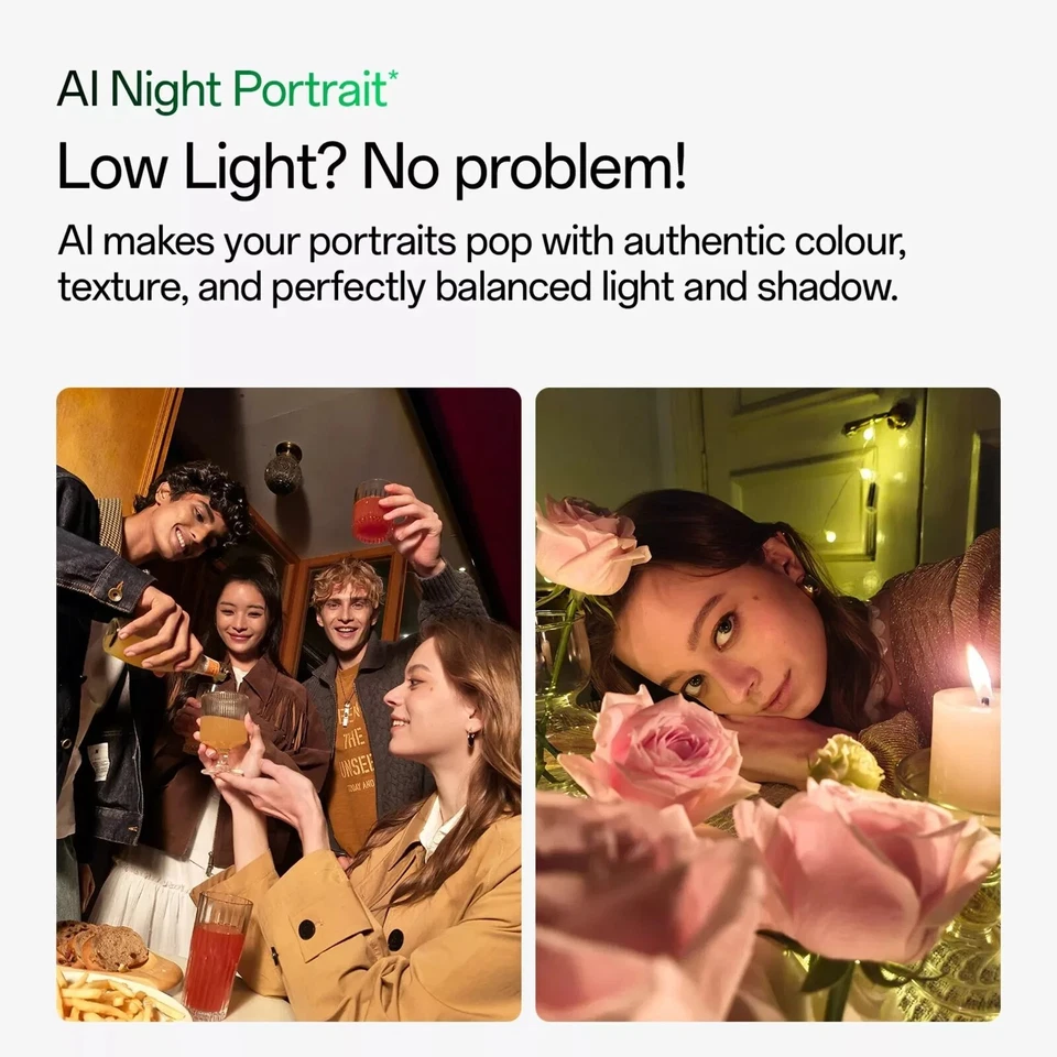 OPPO Reno 13 5G White 128GB 8GB RAM) Dimensity 8350 50MP Global Version. - image 3 of 4