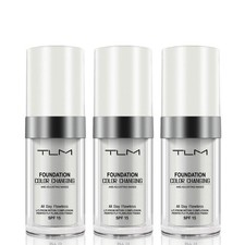 Color Changing Foundation Makeup Liquid Concealer SPF 15 Flawless Skin Tone