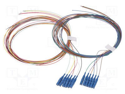 LC/UPC LWL Pigtail Lichtwellenleiter: 9/125um OS2 LSZH