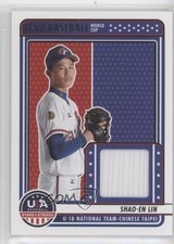 2023 Panini USA Baseball Stars & Stripes Shao-En Lin #U18-SEL 0j35