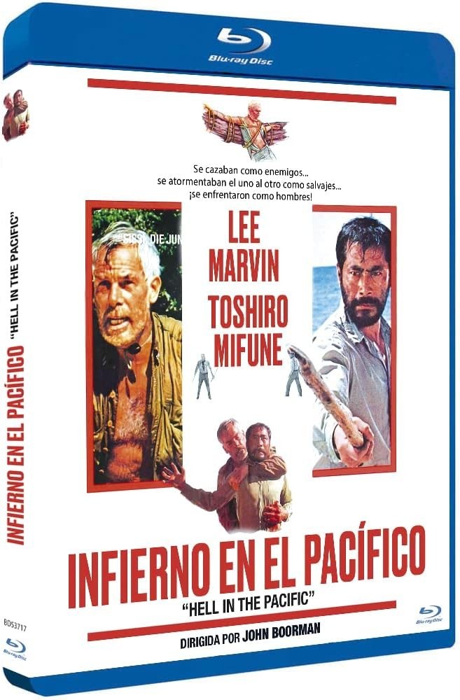 Hell in the Pacific (1968) - Blu Ray Disc - Lee Marvin -