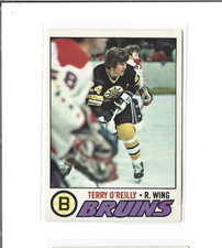 1977-78 O-Pee-Chee #220 Terry O'Reilly VG