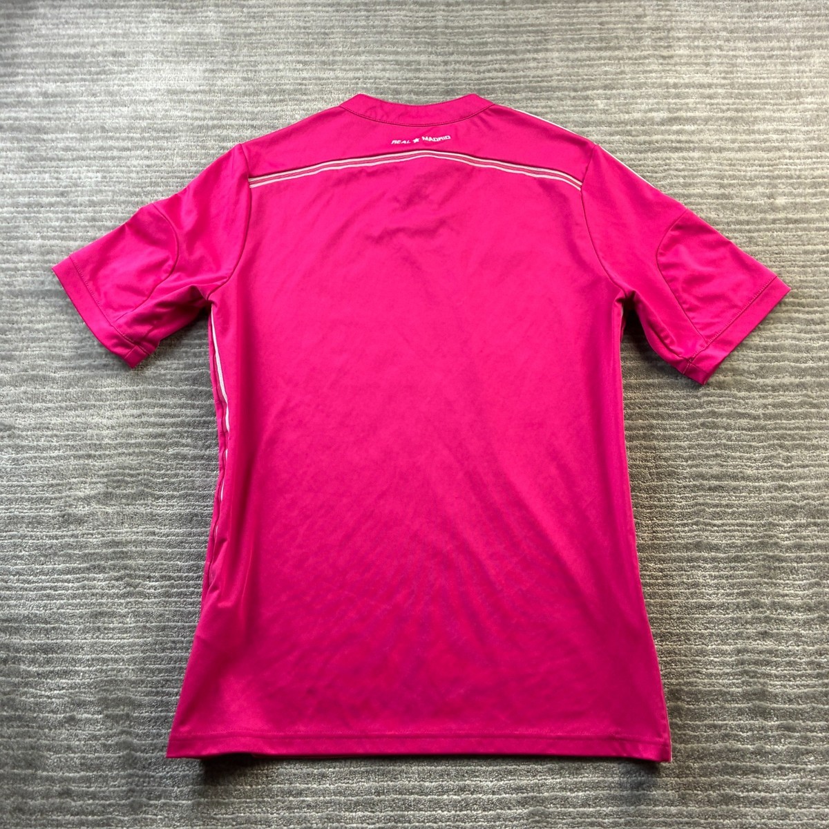 Real Madrid Adidas Jersey Boys XL Soccer Football Pink Kids Youth