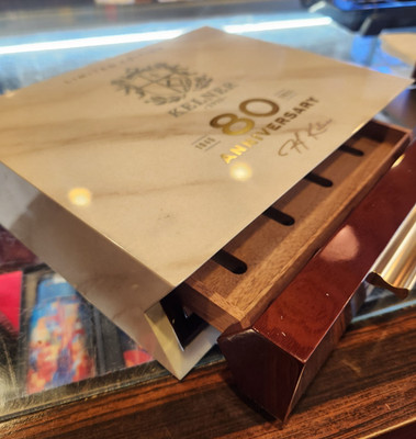 Kelner 80th Cigar Box - Stunning!