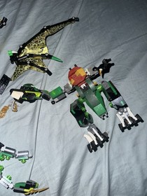 LEGO NINJAGO: The Green NRG Dragon 70593 NOT COMPLETE No Minifigs, Manual PARTS*