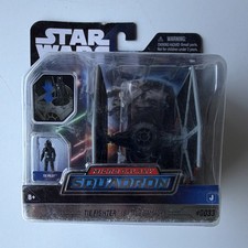 Jazwares Star Wars Micro Galaxy Squadron TIE Fighter Battle Damage TIE Pilot